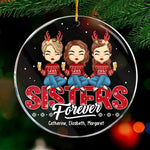 Custom Name Christmas Gifts for Sisters - Personalized Ornament
