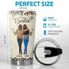 I Love That You're My Soul Sister - Bestie Personalized Custom Tumbler - Gift For Best Friends, BFF, Sisters