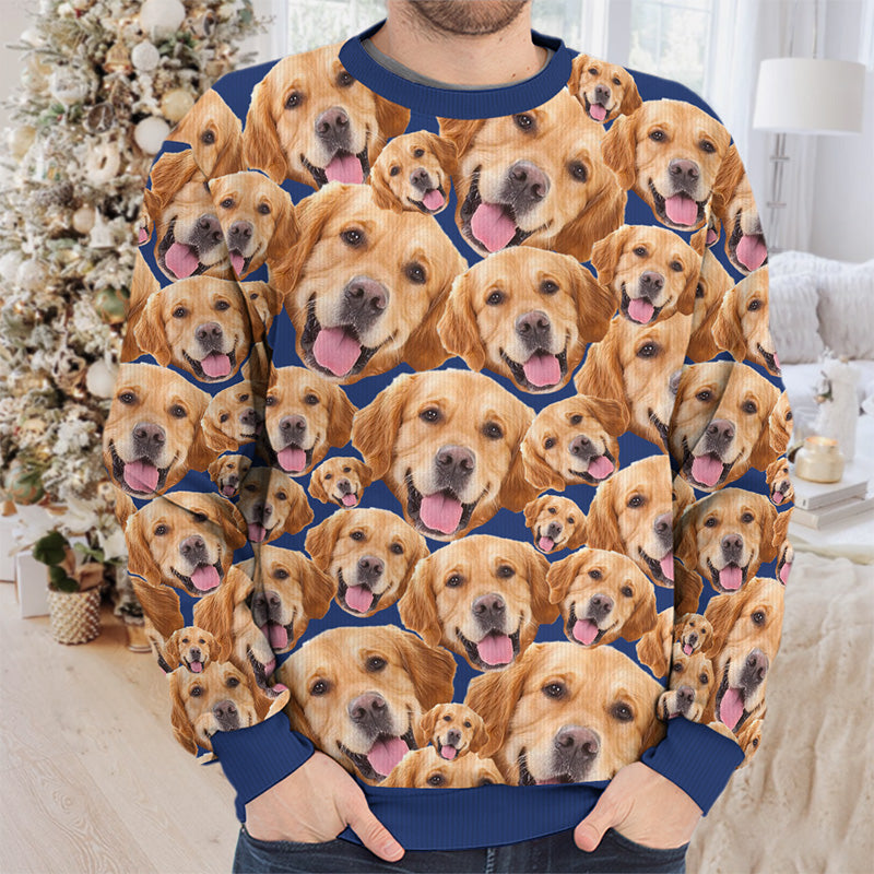 Golden Retriever Pattern Gifts for Dog Lovers - Golden Retriever Sweatshirt
