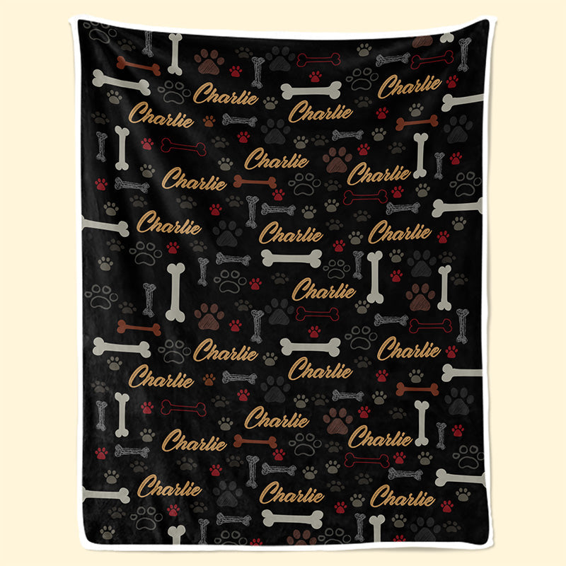 Too Cute To Be Grounded - Dog Personalized Custom Blanket - Gift For Pet Owners, Pet Lovers