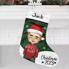 Celebrate The Joy Of Christmas - Family Personalized Custom Christmas Stocking - Christmas Gift For Family Members, Pet Owners, Pet Lovers