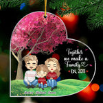 Custom Family Name Christmas Gifts - Personalized Ornament
