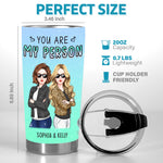 Custom Name Best Friend Gifts for Women - Personalized Tumbler