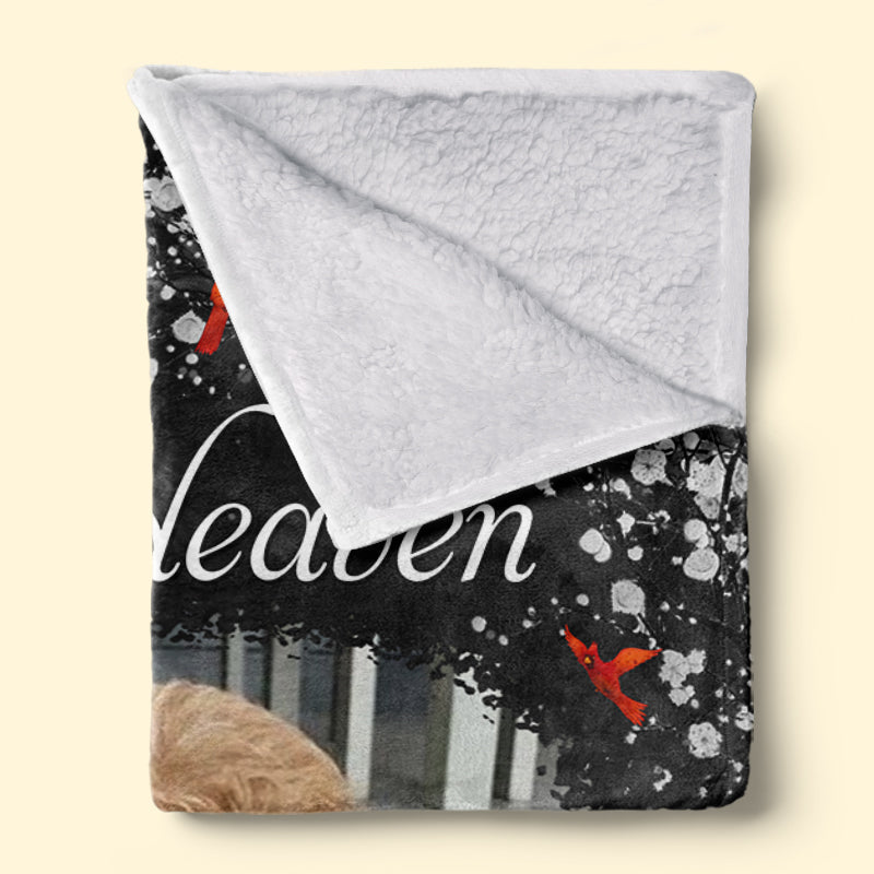 Custom Pet Photo Memorial Gifts for Dog Lovers - Personalized Blanket