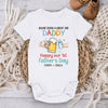 You're Doing A Great Job Daddy - Family Personalized Custom Baby Onesie - Father's Day, Baby Shower Gift, Gift For First Dad