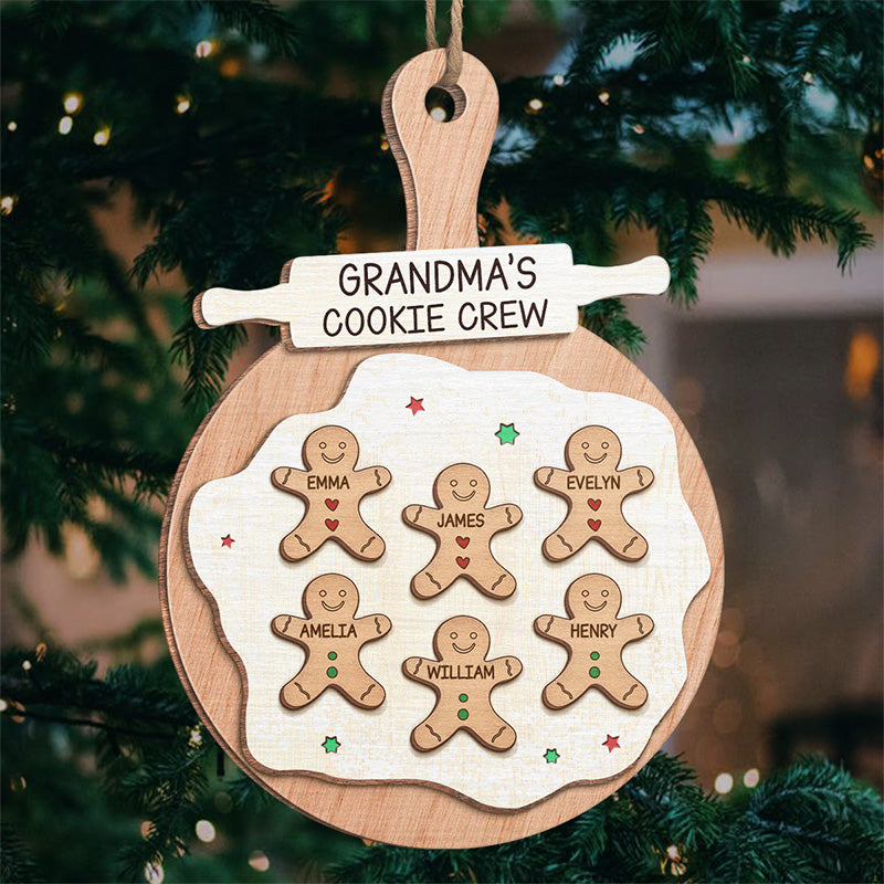 Custom Name Christmas Gifts for Nana - Personalized Ornament