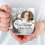 Custom Photo Cardinal Memorial Gifts - Personalized Mugs