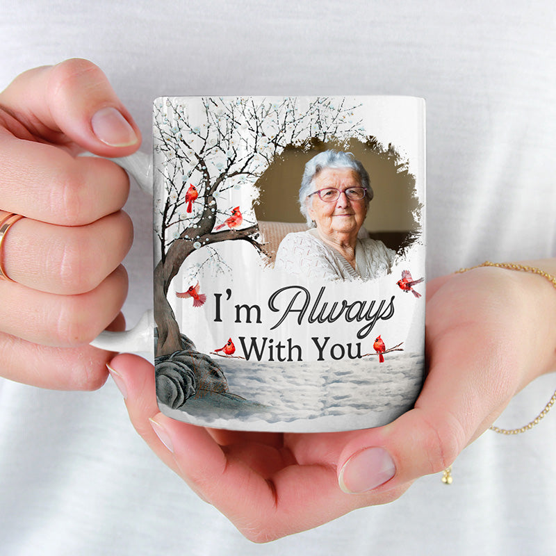 Custom Photo Cardinal Memorial Gifts - Personalized Mugs