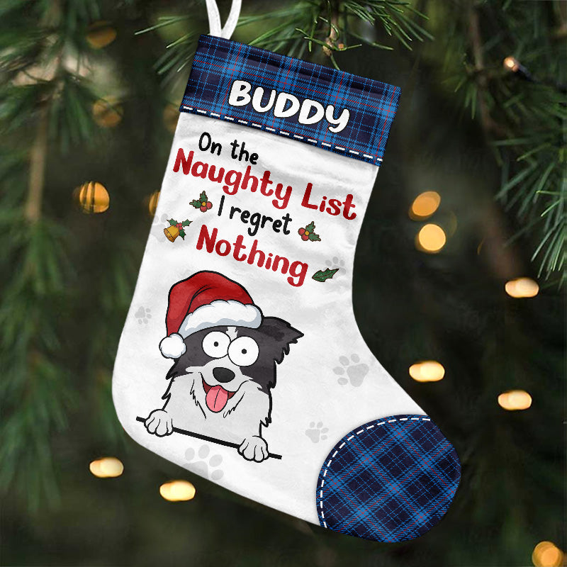 Custom Name Funny Pet Christmas Gifts - Personalized Christmas Stocking