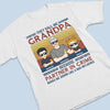 These Kids Call Me Grandpa - Family Personalized Custom Unisex T-shirt, Hoodie, Sweatshirt - Father's Day, Birthday Gift For Dad, Grandpa