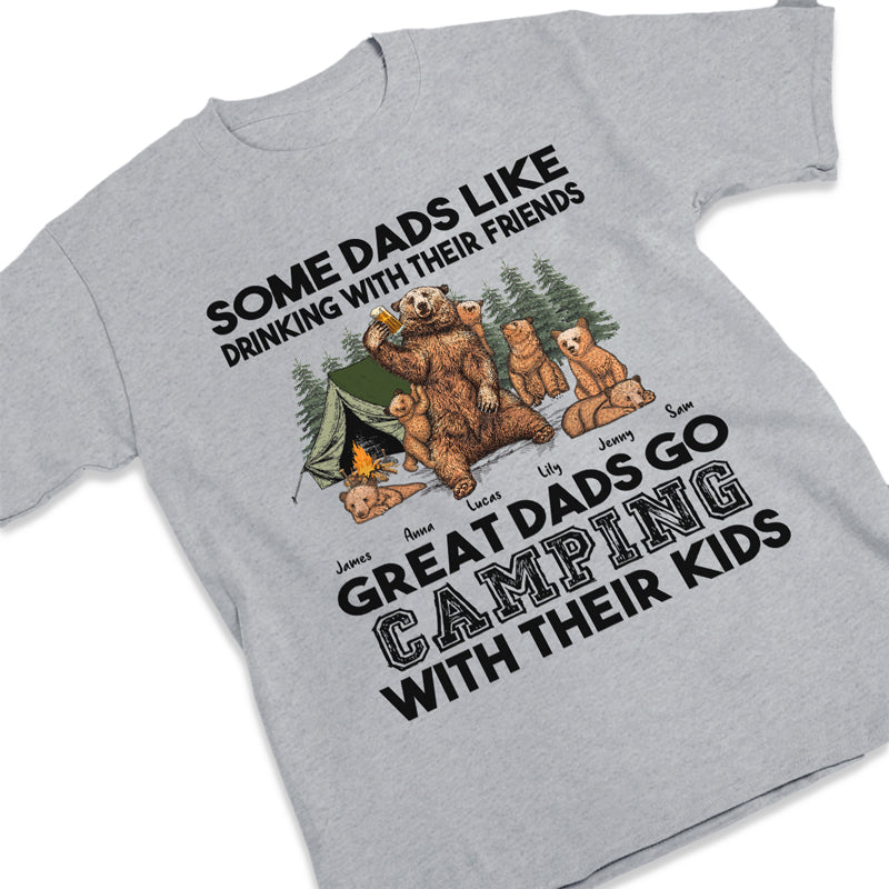 Custom Name Camping Gifts for Dads - Personalized Apparel