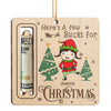 I'm On Santa's Good List - Family Personalized Custom Ornament, Money Holder - Wood Custom Shaped - Christmas Gift For Family Members