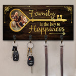 Custom Family Photo Gifts for Home - Personalized Key Holder