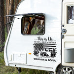 Custom This Is Us RV Camping Decor - Personalized Decal