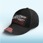 Custom Name Patriotic Gifts for Dad - Personalized Classic Cap