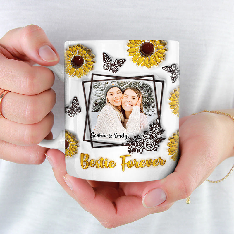 Custom Photo Best Friend Gifts - Personalized Mug