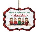 Custom Name Christmas Friendship Gifts for Friends - Personalized Ornament