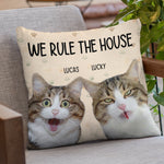 Custom Name Cat Lover Gifts - Personalized Pillow