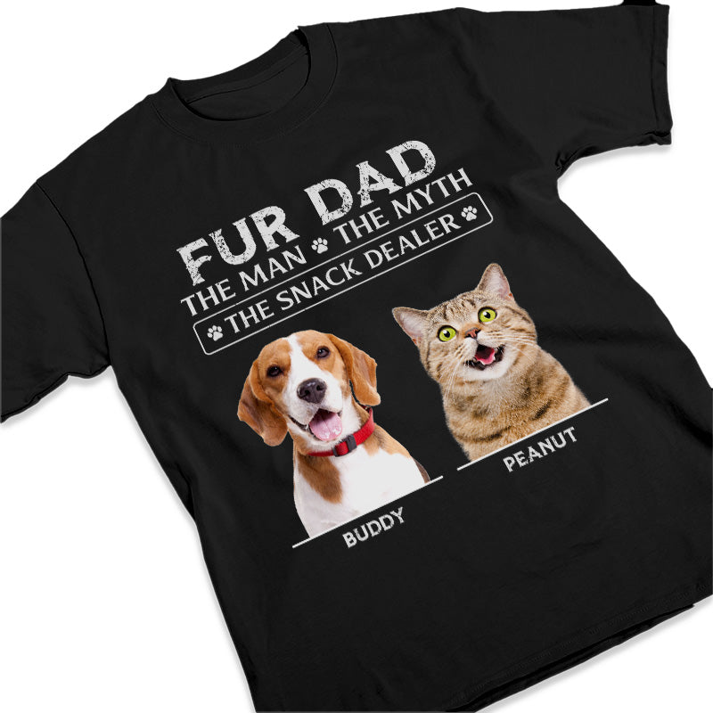 Custom Photo My Best Snack Dealer Ever - Dog & Cat Personalized Custom Unisex T-shirt, Hoodie, Sweatshirt - Father's Day, Birthday Gift For Pet Owners, Pet Lovers
