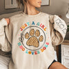 Just Me & My Pets - Dog & Cat Personalized Custom Unisex Sweatshirt With Design On Sleeve - Gift For Pet Owners, Pet Lovers