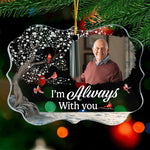 Custom Photo Memorial Remembrance Gifts - Personalized Ornament