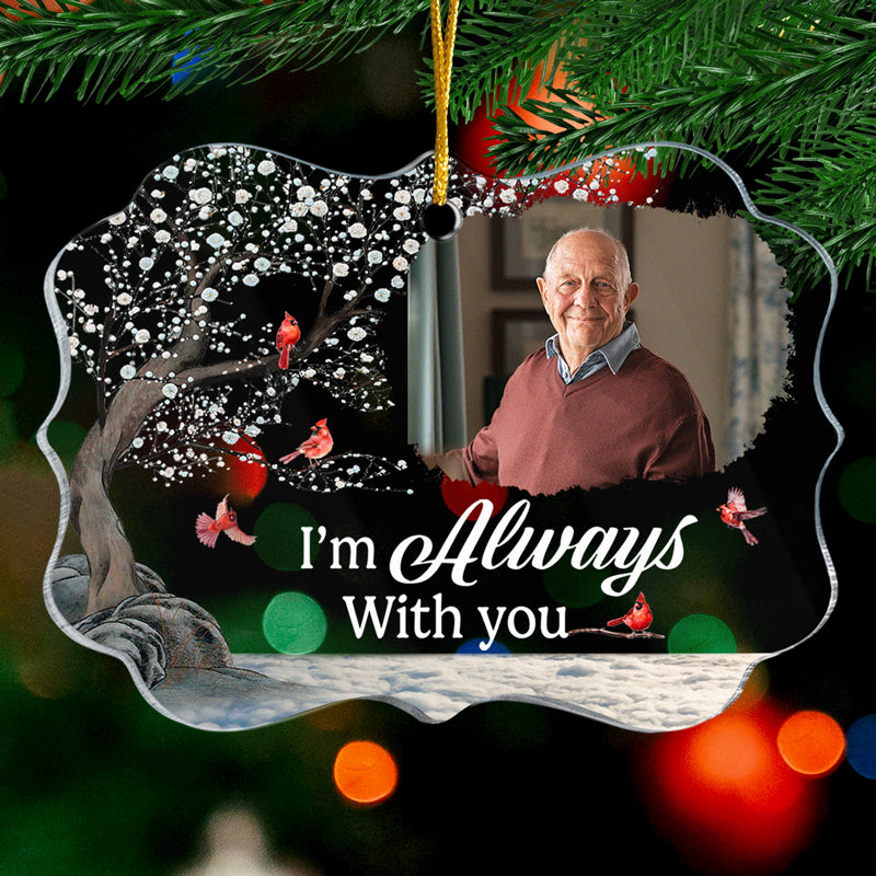 Custom Photo Memorial Remembrance Gifts - Personalized Ornament