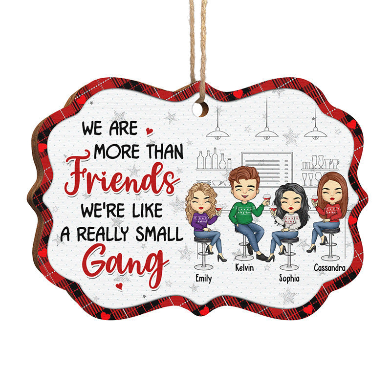 Custom Name Bestie Christmas Gifts for Friends - Personalized Ornament