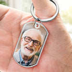 Custom Photo Memorial Keepsake - Personalized Keychain