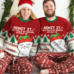 Custom Name Funny Christmas Cat Gifts - Personalized Sweatshirt