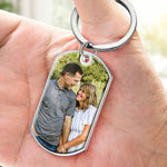 Custom Photo Couple Gifts - Personalized Keychain