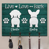 Did Someone Say Walk? - Dog Personalized Custom Rectangle Shaped Key Hanger, Key Holder - Gift For Pet Owners, Pet Lovers
