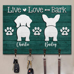 Custom Dog Name Walk Gifts for Dog Lovers - Personalized Key Holder