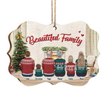 Custom Name Christmas Family Gifts - Personalized Ornament