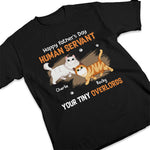 Custom Name Funny Cat Dad Father's Day Gifts - Personalized Apparel