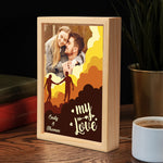 Custom Photo Couple Love Gifts - Personalized Frame Light Box