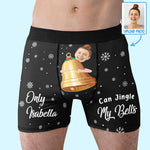 Custom Photo Funny Christmas Gifts - Personalized Boxer Briefs