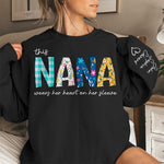 Custom Name Nana Gifts for Grandma - Personalized Sweater