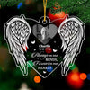 Custom Photo Always On Our Minds - Memorial Personalized Custom Ornament - Acrylic Custom Shaped - Christmas Gift, Sympathy Gift For Family Members
