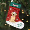 Merry Woofmas To You - Dog Personalized Custom Christmas Stocking - Christmas Gift For Pet Owners, Pet Lovers