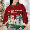 Best Dog Mom Ever - Dog Personalized Custom Ugly Sweatshirt - Unisex Wool Jumper - Christmas Gift For Pet Owners, Pet Lovers