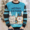 Dogs Make Our Lives Complete - Dog & Cat Personalized Custom Ugly Sweatshirt - Unisex Wool Jumper - Christmas Gift For Pet Owners, Pet Lovers