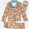 Custom Photo Live Love Bark - Dog & Cat Personalized Custom Face Photo Pajamas - Gift For Pet Owners, Pet Lovers