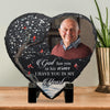 Custom Photo I Have You In My Heart - Memorial Personalized Custom Heart Shaped Memorial Stone - Sympathy Gift For Family Members