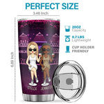 Custom Name Funny Best Friend Gifts for Women - Personalized Tumbler
