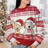 Best Dog Mum Ever - Dog Personalized Custom Ugly Sweatshirt - Unisex Wool Jumper - Christmas Gift For Pet Owners, Pet Lovers