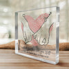 Loved You Then, Love You Still - Couple Personalized Custom Square Shaped Acrylic Plaque - Gift For Husband Wife, Anniversary