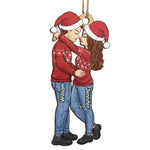 Custom Name Christmas Couple Gifts - Personalized Ornament