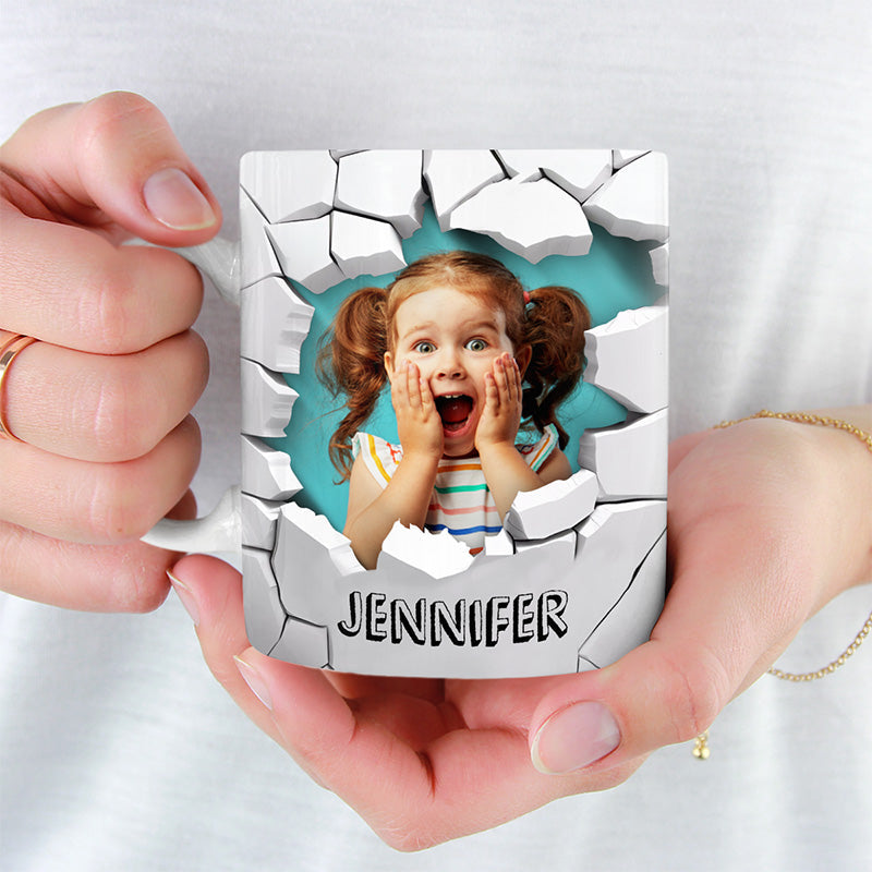 Custom Photo You Are Awesome - Family Personalized Custom 3D Mug - Christmas Gift For Family Members
