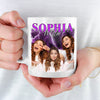 Custom Photo Positive Vibes Positive Life - Family Personalized Custom Mug - Gift For Family Members, Pet Owners, Pet Lovers