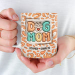 Custom Pet Name Dog Mom Gifts - Personalized Mugs